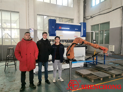 Russian customers visited Shenchong factory