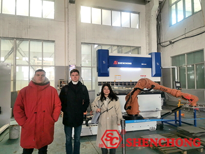 Russian customers visited Shenchong factory