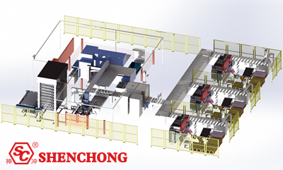 industrial production automation punching line