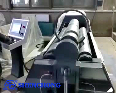 Mexic four-roller plate bending machine