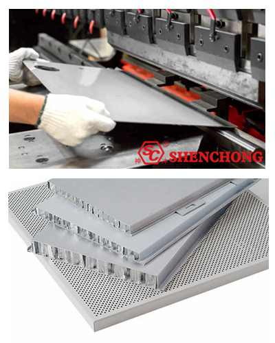 Aluminum Veneer bending forming processing