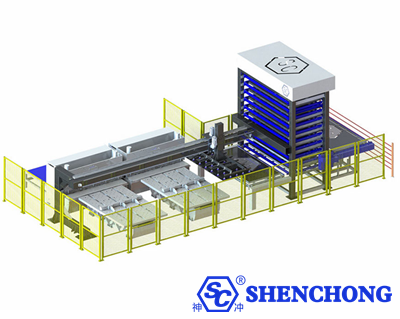 Copper plate fully automatic cutting production line unit