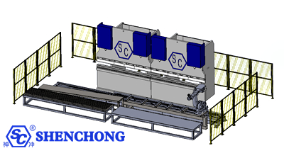 Manipulator Automatic Loading And unloading With Tandem Press Brake Machine