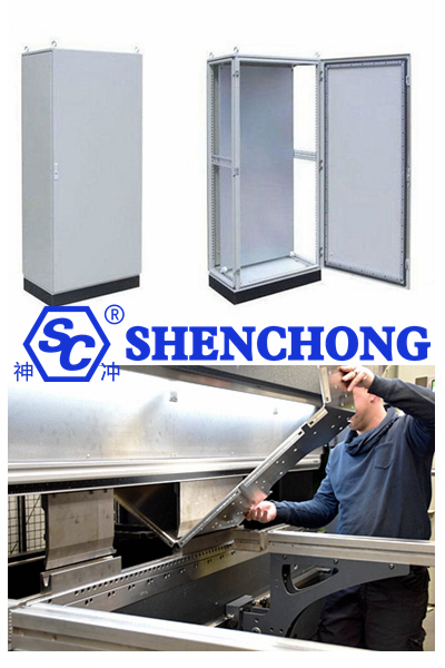 Sheet metal cabinet bending process