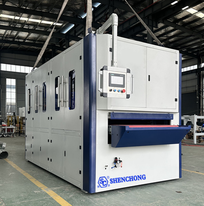 sheet metal plate deburring machine