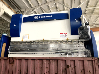 CNC Press Brake For Textile Machinery Manufacturing Delivery