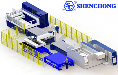 automatic metal processing production line