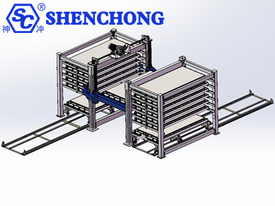 Combined Row Sheet Metal Storage System