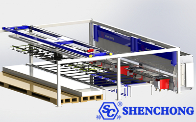 Automated sheet metal bending cell