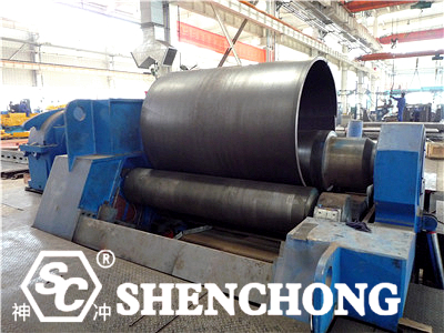 metal plate bending roll processing