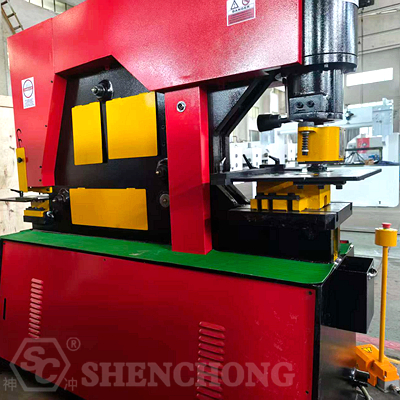 Q35Y-20 hydraulic ironworker to Egypt