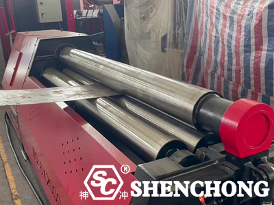 Egypt Four-Roller Plate Rolling Machine W12-6×2000mm Bending