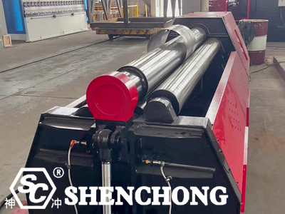 Egypt Four-roller Plate Rolling Machine Structure