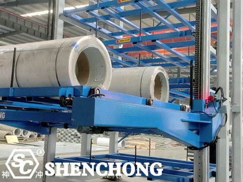 Automated Metal Coil Storage System 2.4tons 7layers