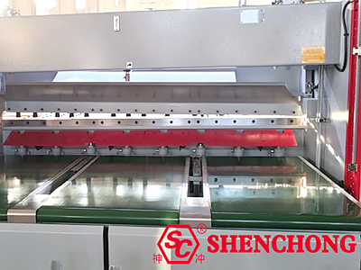 6X3200MM South Africa Front-Feeding Shearing Machine Backgauge