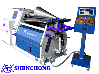 4-roller cone roll bending machine