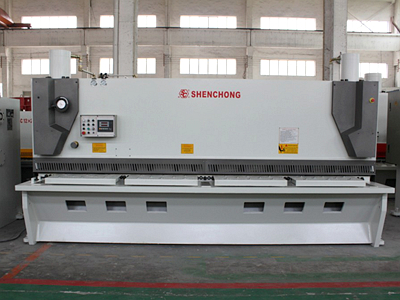 12X4000mm Hydraulic Guillotine Shearing Machine For Sale