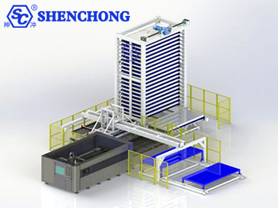 Automated Steel Plate Storage System Automated Steel Plate Storage System