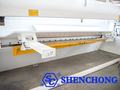 Guillotine Plate Shear Backgauge